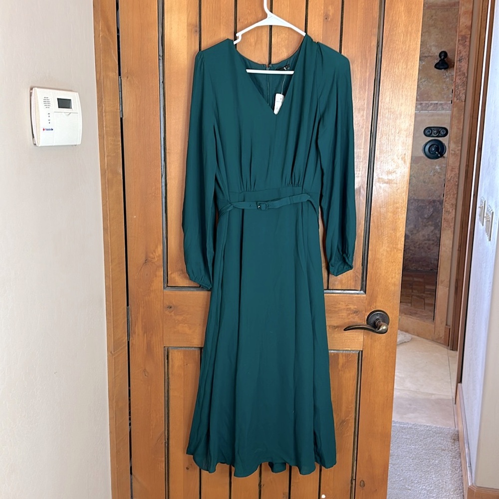 And Taylor factory for a green dress NWT